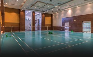 Shuttle - Badminton Court