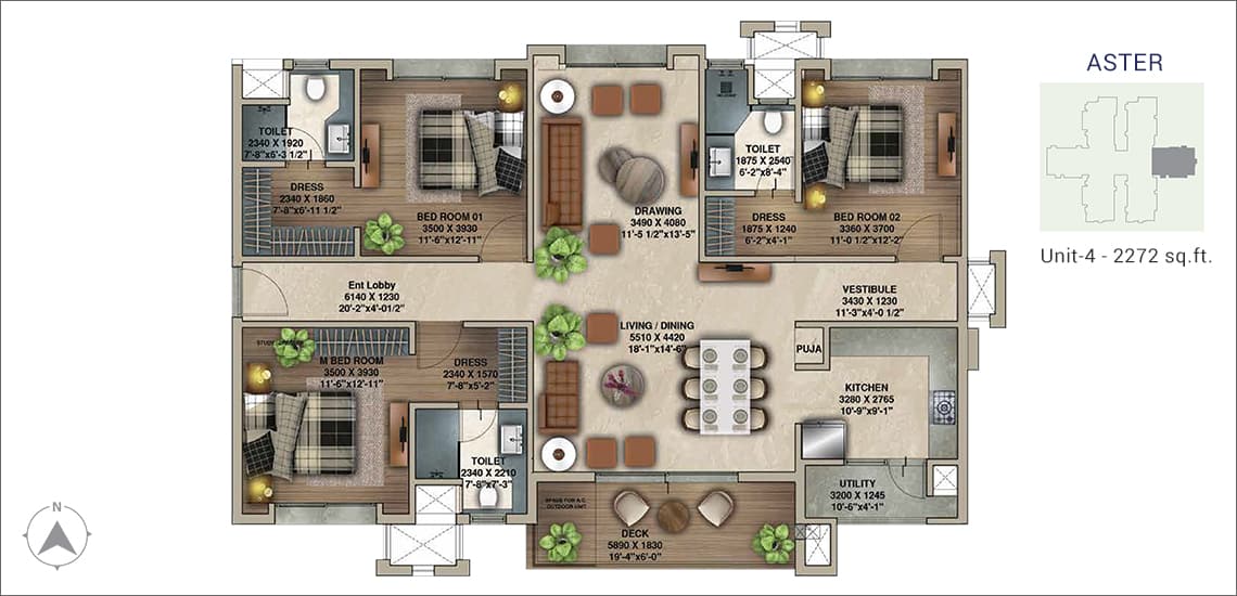 Unit 4- 2,272 sq.ft